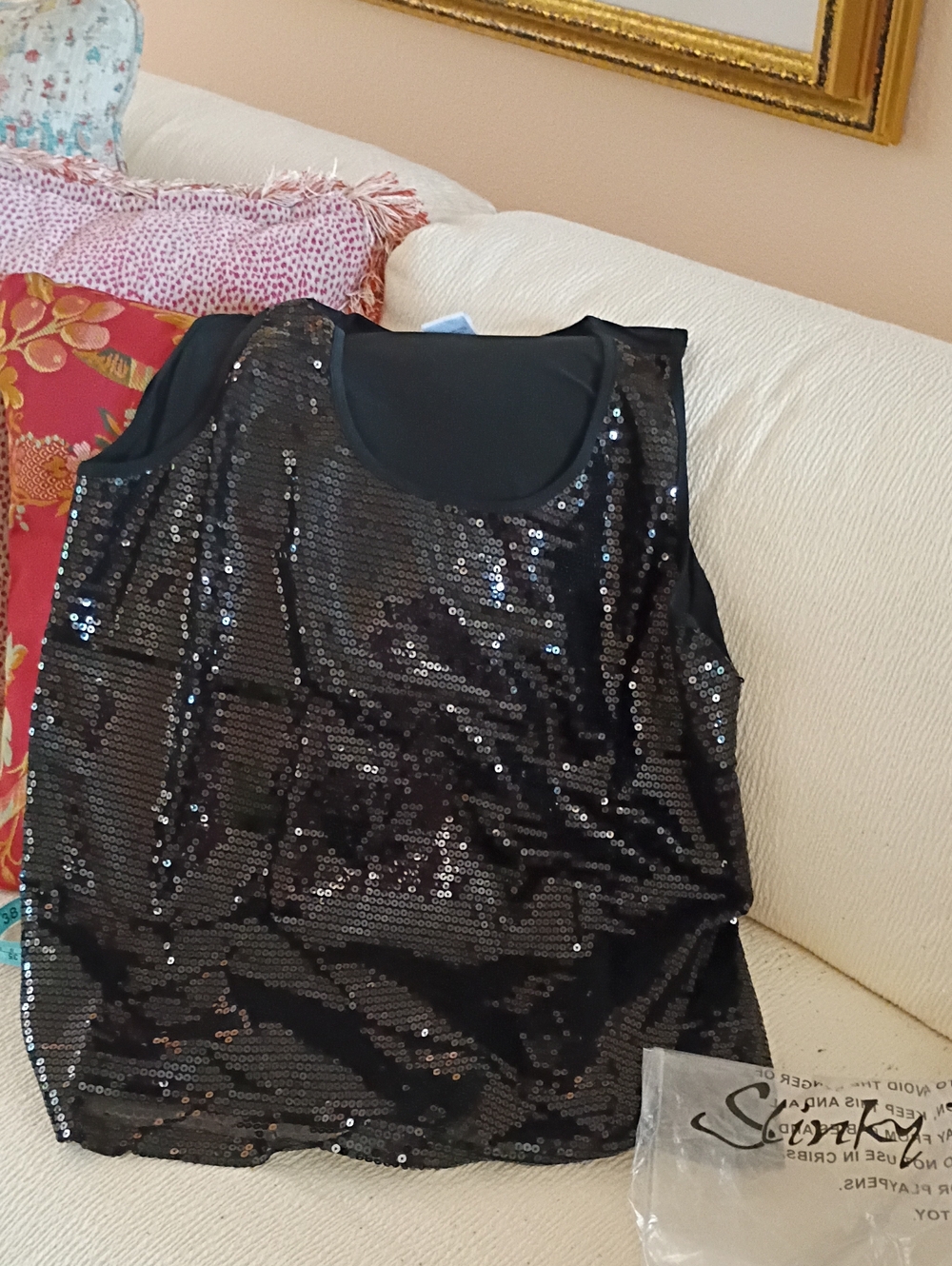 New Slinky Brand Black Top
